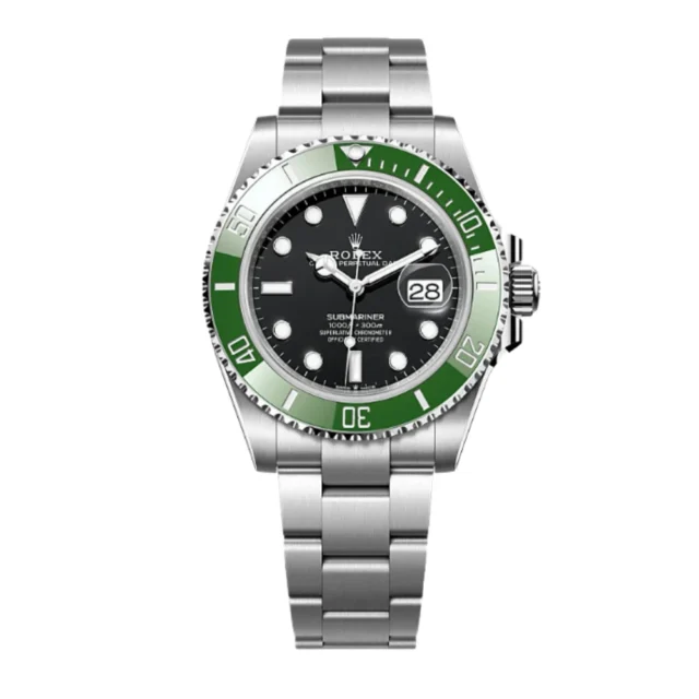 Reloj réplica Rolex Oyster Submariner verde – 40 mm
