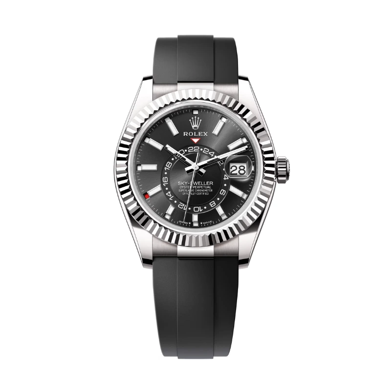 Reloj réplica Rolex Sky-Dweller Oysterflex – 42 mm · Ref. RSC-11753