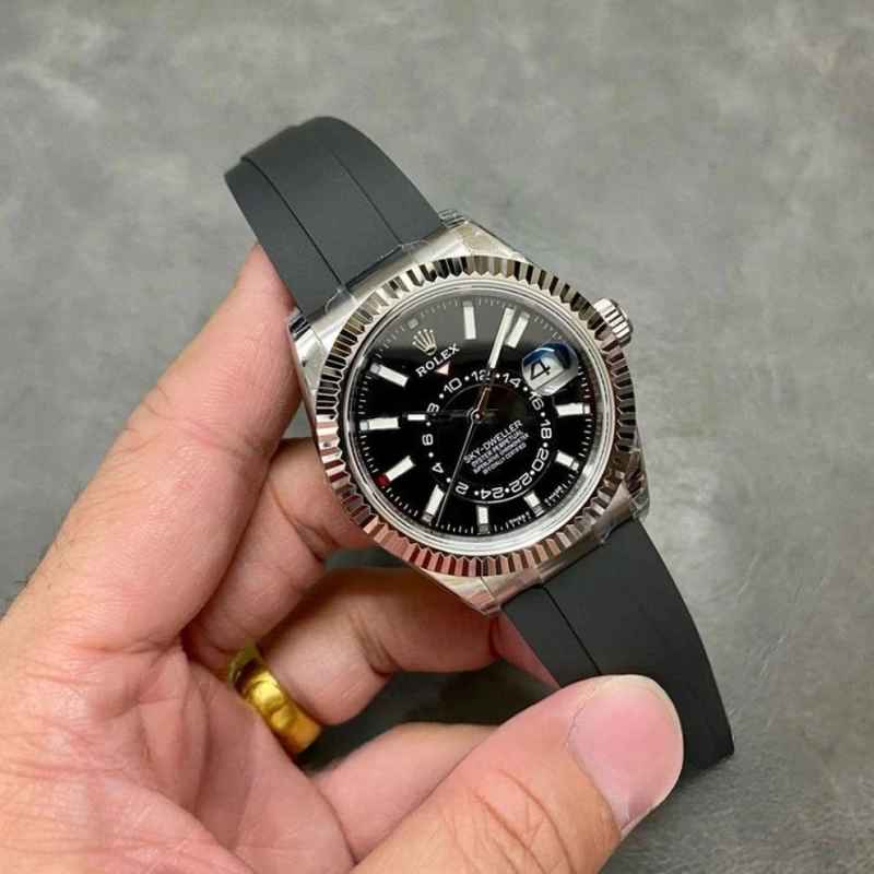 Reloj réplica Rolex Sky-Dweller Oysterflex – 42 mm · Ref. RSC-11753